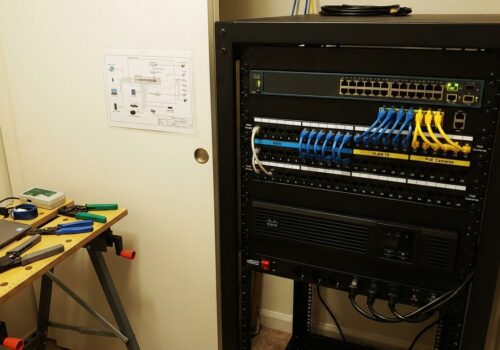Rack 19" Infrastruttura IT - Infrastruttura di Rete e Cablaggio Strutturato Ediltasc installazione rack 19 pollici e configurazione reti Cisco CCNA per smart home e uffici a Roma e Lazio