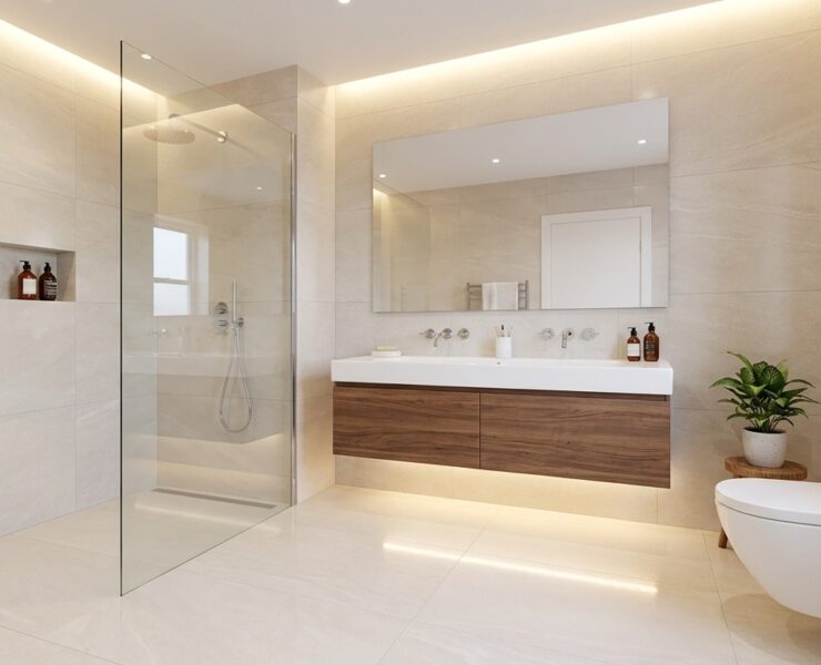 Ediltasc ristrutturazione bagno chiavi in mano con materiali d'eccellenza e impiantistica idraulica certificata a Roma