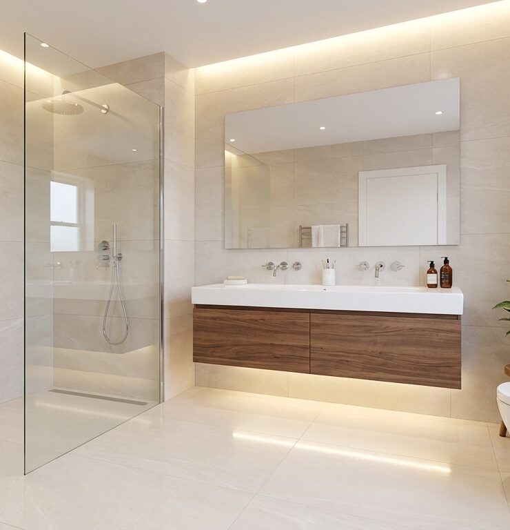 Ediltasc ristrutturazione bagno chiavi in mano con materiali d'eccellenza e impiantistica idraulica certificata a Roma